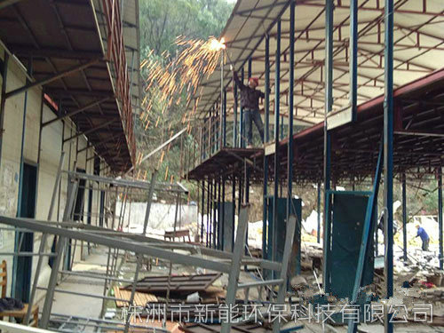 鋼構(gòu)廠房拆除、回收 (4)